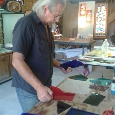 Moi et atelier La Capelle